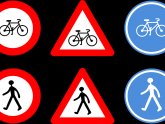 Bicycle Road signs